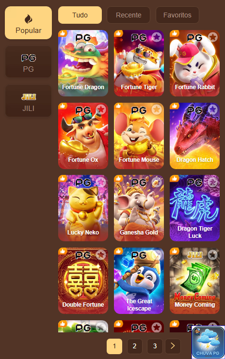 Jogos Certificados chuvapg.com